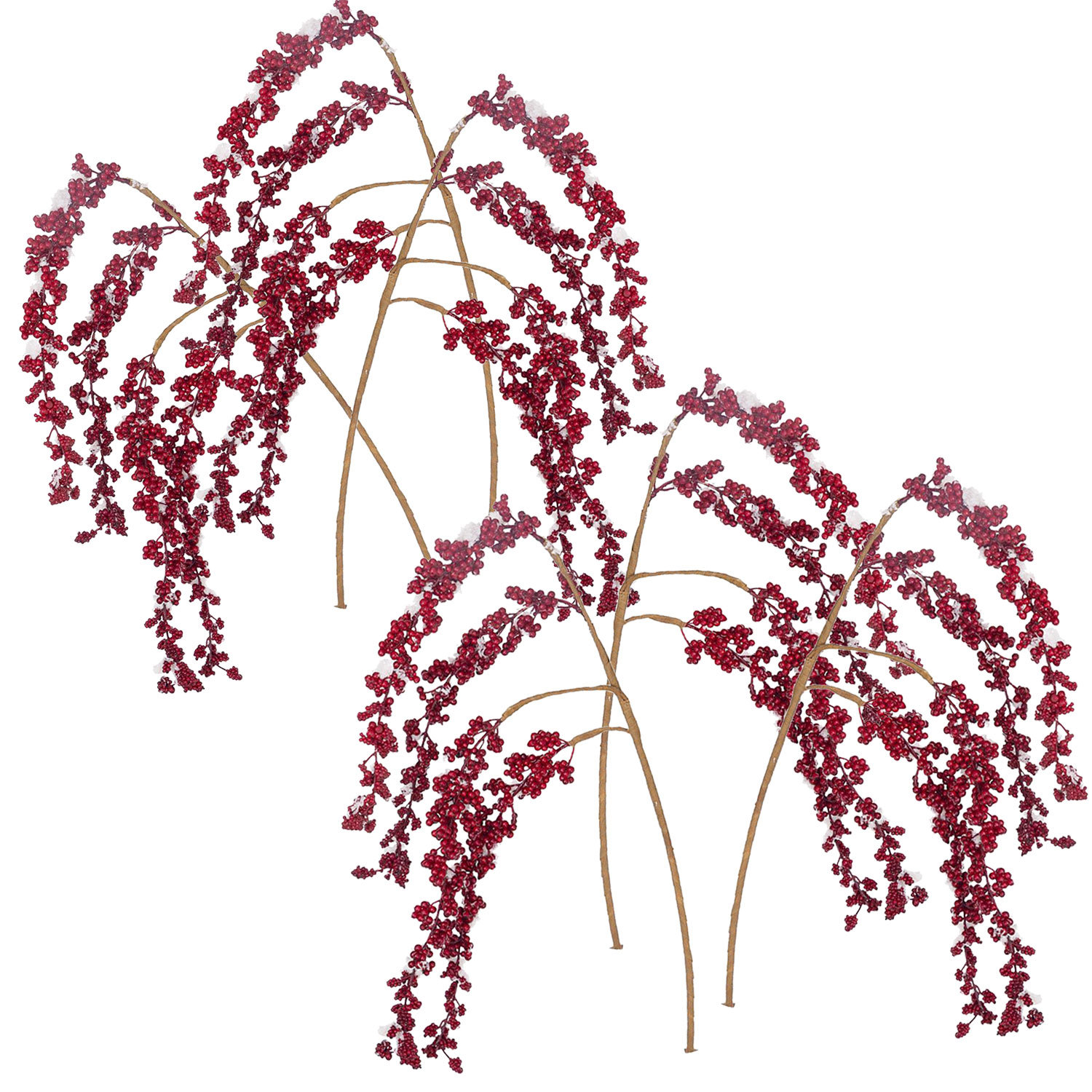 Kambrina Snowy Berry Stems