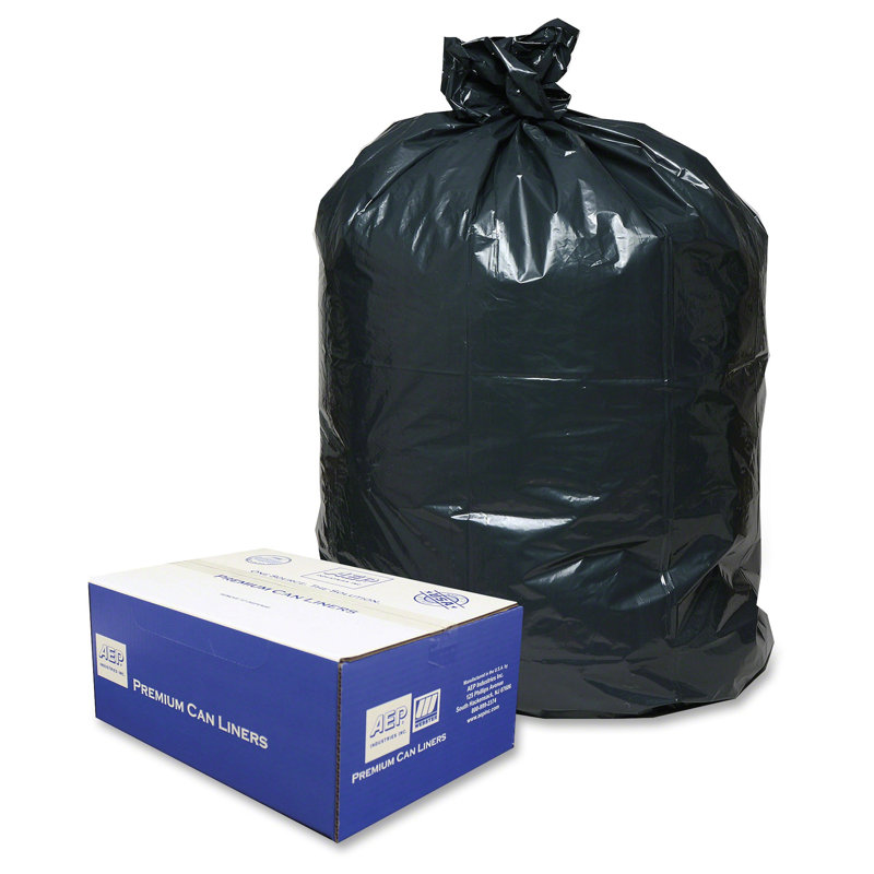 Plastic Trash Bags - 100 Count
