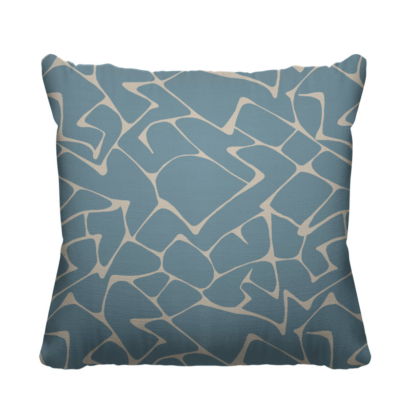 Housse de coussin d'extérieur Huxley, L 15 po x H 15 po, Bleu