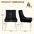 Velvet Upholstered Side Chair With Silver Legs -5490005-4465762