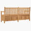 Solid Wood Outdoor Bench-245263173