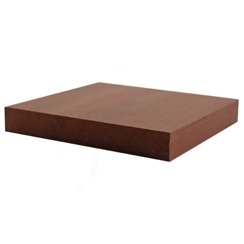 Moulure carrée EWCA53 à moulure carrée de 5 1/4 po de largeur x 3/4 po. Sans finition, H 0,75 po x l 5,25 po x P 42 po