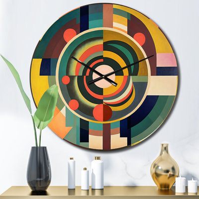 Horloge murale Mid-Century