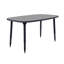 Table d'activité rectangulaire thermofusionnée avec pieds fuselés réglables 31 x 50 Adapte-115943366-115943362