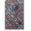 Tapis géométrique bleu / rouge Mcnear-790809410