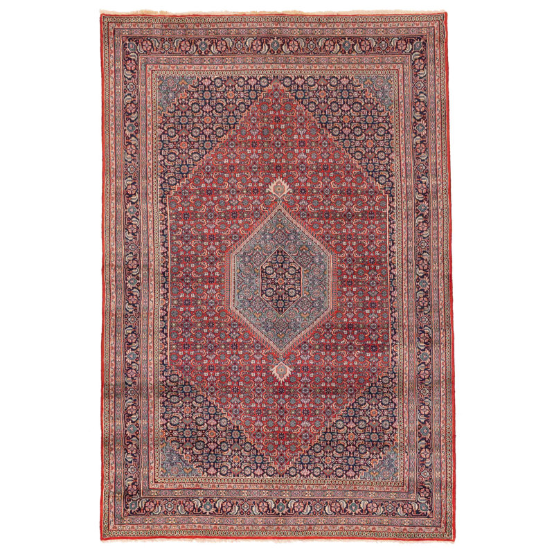 Bijar Red Rug 6'6" x 9'6"