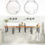 Solid Wood Bathroom Shelves