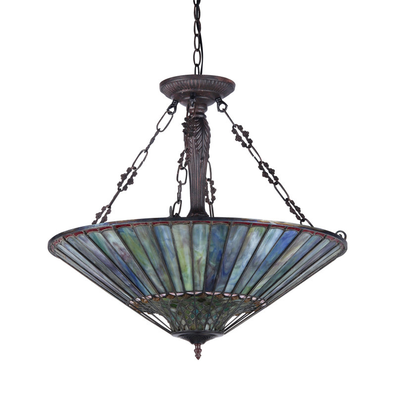 Bellar 3 - Light Dark Antique Bronze Single Pendant