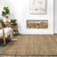 Tapis en jute tissé à plat à la main campagnard Waring-2136204922