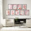 "Art moderne bohème rose Mid Century-101825725-101825722