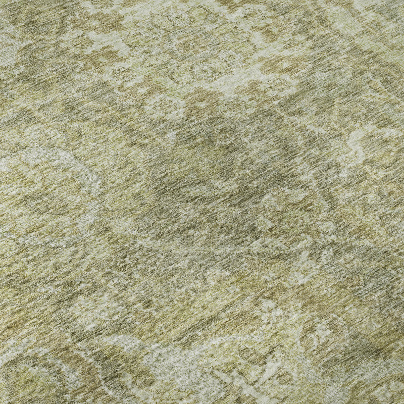 Premium Machine Washable Wayne AMF1101 Damask Rug, Rectangle 3' x 5'
