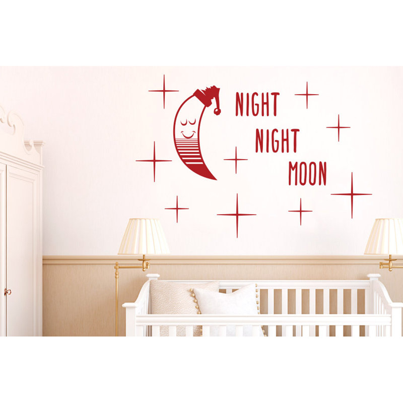 Wall Decal, Dark Red, Medium