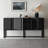 Modern simple industrial style sideboard cabinet