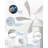 Low White Ceiling Fan