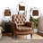 Enoks Tufted Leather Armchair-2032322755