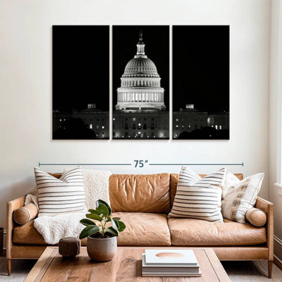 US Capitol Building BW