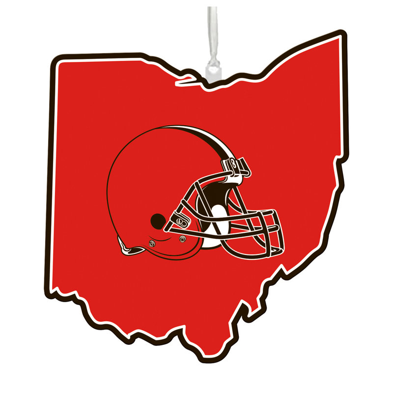 Ornement figurine suspendu nfl, Browns de Cleveland