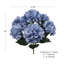 Arrangement ultra réaliste d'hortensias en soie-916987899