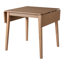 Salle à manger avec 2 chaises rembourrées et une table à abattants. 3. Conception peu encombrante pour les petits espaces. Table et chaises pliantes 3 pièces Modern Feel Mobilier de style pratique-1605007323