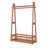 Solid Wood Freestanding Clothing Garment Rack