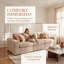 38 in. Reception Sofa