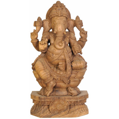 Ganesha assis à Lalitasana