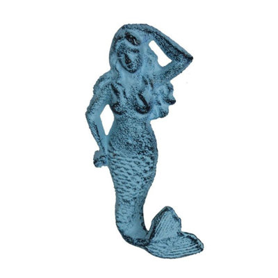 Crochet mural Burdine Mermaid