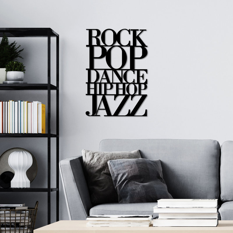 Elegant Black Metal Wall Accessory, 22.4 x 11.0 inches | 100% Durable Metal, Thickness: 0.06 inches | Easy Wall Mount Design | Perfect for Home Decor, Living Room, or Office | Stylish and Modern Decorative Piece