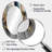 Abstract Shapes And Infinity Lines IV - Gold Modern Oval Wall Mirror-2003537887