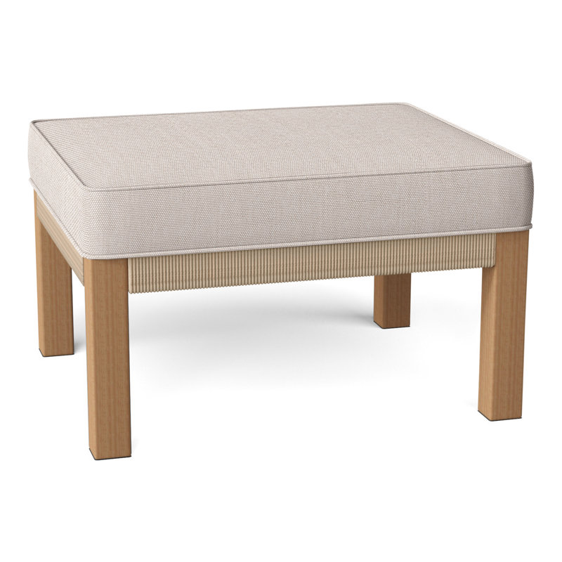 Hudson Outdoor Ottoman, Hudson Natural Cord, Perigold Play Oat