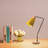 Industrial Table Lamp with Iron Body & Hornbeam Base, 5.5 in Diameter x 20.5 in Height | E27 Socket (Max 40W), 7.1 in Base Plate Diameter | 78.7 in Cable Length | Stylish Solid Color Design for Modern Home & Office Décor-1099775489