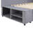 Twin size L-Shaped Upholstered Platform Bed with Storage and Drawers-110990650