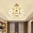 Galym Acrylic Semi Flush Mount