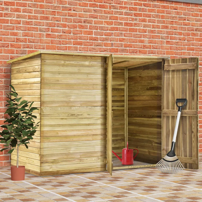 Garden Shed House 232x110x170 cm Impregnated Pinewood