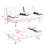 67 - Inch Multifunctional Red Double Folding Bed For And Living Space, Turns Into Fast, Multiple Adjustable Comfort Levels, Soft Fabric, Metal Leg Support With Design Small Apartments, Back To-1405397841