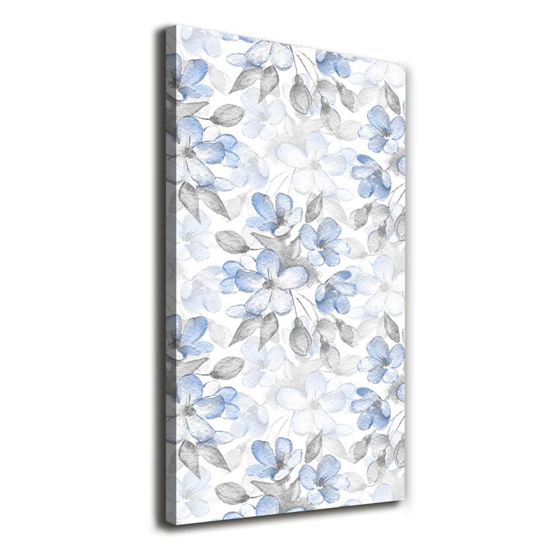 Floral - Wrapped Canvas Print