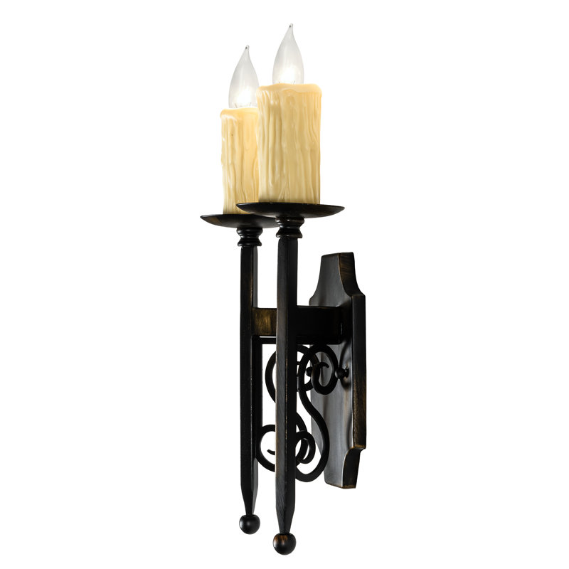 Toscano 2 - Light Candle Wall Light