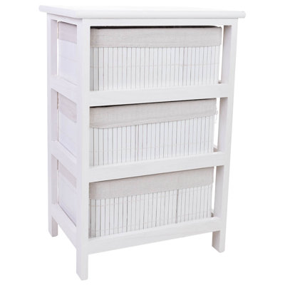 Saveah 40 cm W Chest of 3 Drawers