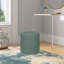 Rangi Tufted Round Standard Ottoman-1628601100