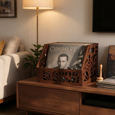 Solid Wood 11.42 " H Media Shelves