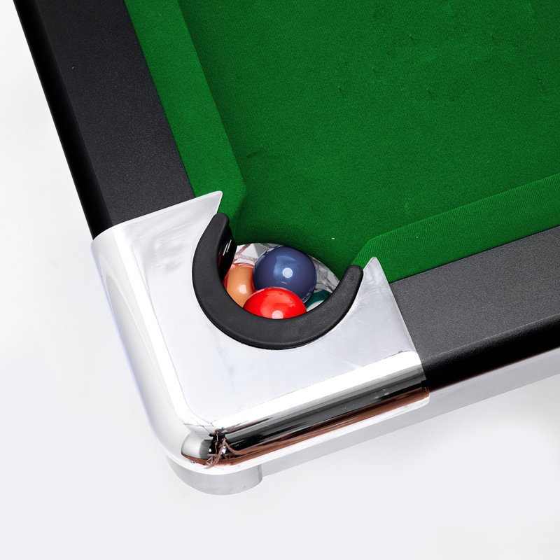 Streamdale 5.5ft Black and Green Foldable Billiard Table