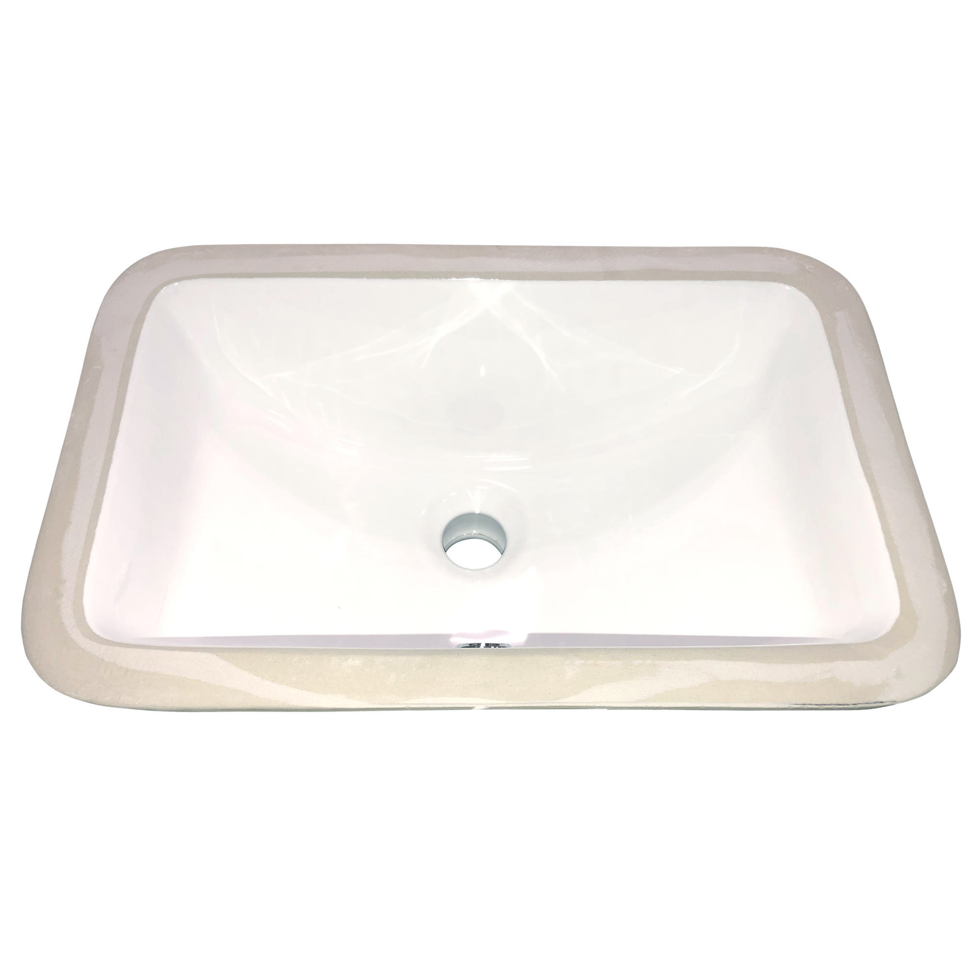 Nantucket Sinks UM-159-W Undermount Ceramic Sink In White & Reviews ...