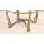Table basse à finition champagne Orlando II (table basse uniquement)