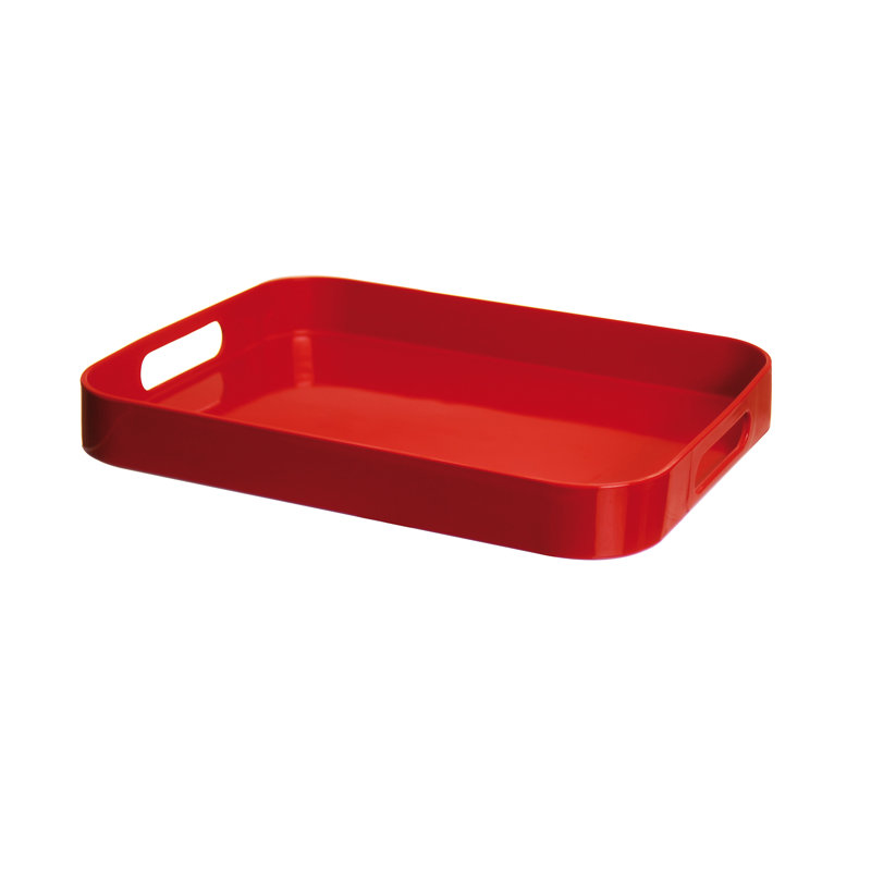 Excelsa Melamine Tray, Red