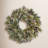 Faux Lighted Pine Rattan 24'' Wreath