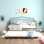 Lit de jour simple Fox avec lit gigogne simple, noir-1099220237