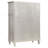 Katerina Silver Oak 5-Drawer Chest With Hidden Drawer