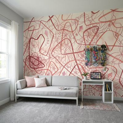 Watercolor Texture Wallpaper Abstract Pattern Abstract Pattern Wall Mural