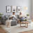 108" Left Hand Facing Corner Sectional With Chaise And Ottoman Corduroy Upholstered Boneless Compression L-Shaped Sofa-47334319