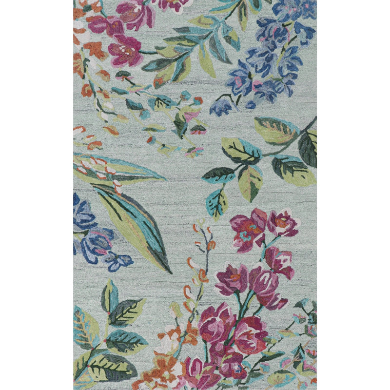 Chelsea Hand-Tufted Recycled Polyester Indoor/Outdoor Area Rug, Rectangle 5' x 8'